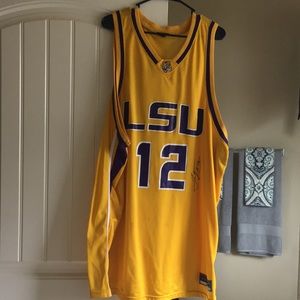 Autographed  Authentic LSU Tigers Jersey